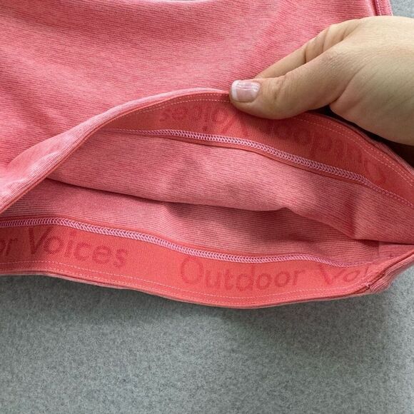 Outdoor Voices Womens Pink Supportive Scoop Neck Sports Bra Size XL - Picture 6 of 9